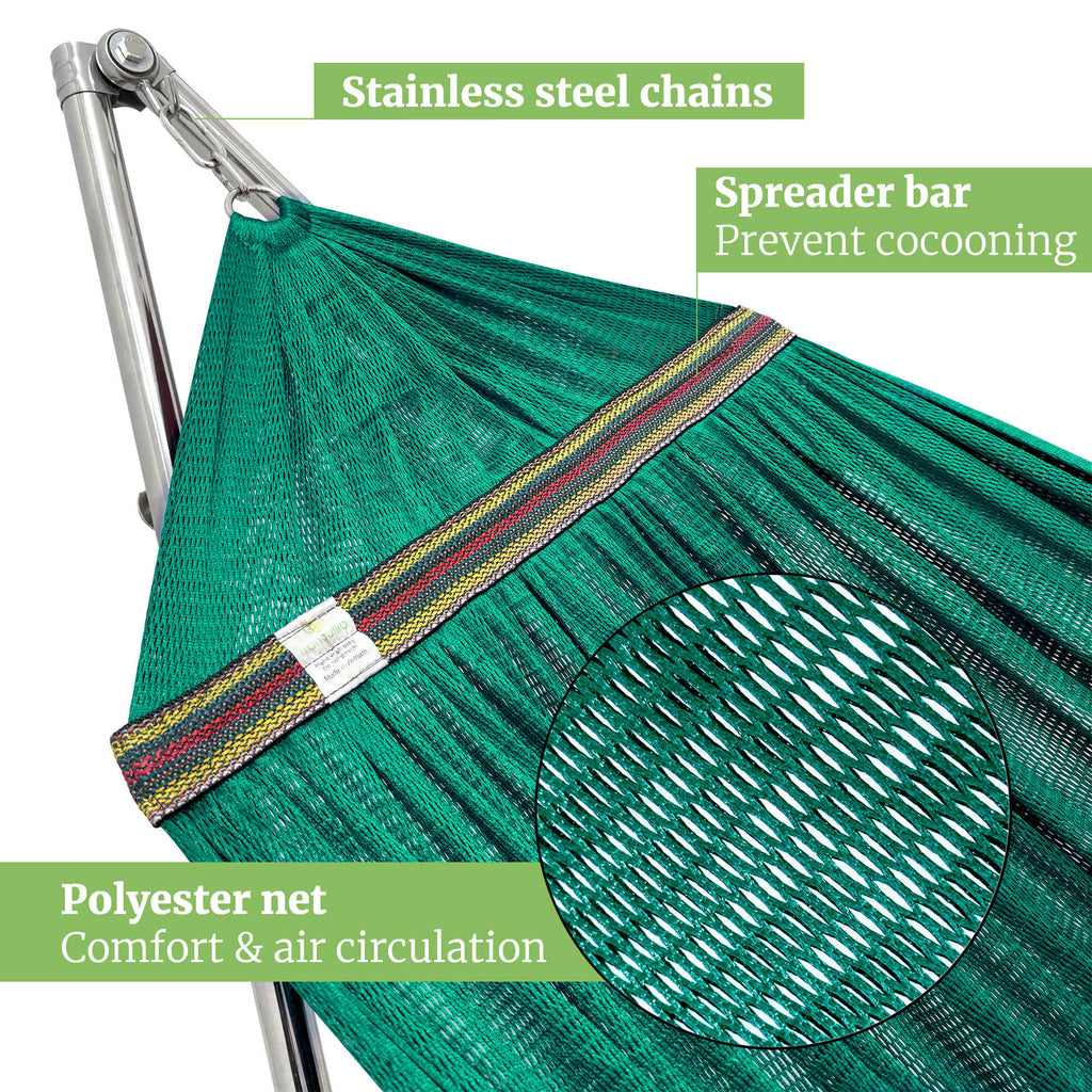 Tranquillo Universal Stainless Steel Hammock Stand for Ultimate Relaxation