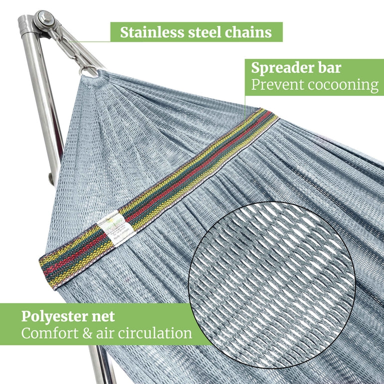 Tranquillo Universal Stainless Steel Hammock Stand for Ultimate Relaxation
