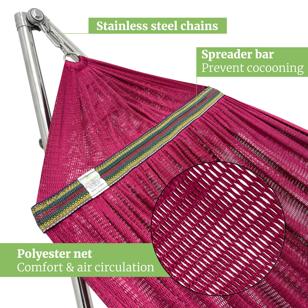 Tranquillo Universal Stainless Steel Hammock Stand for Ultimate Relaxation