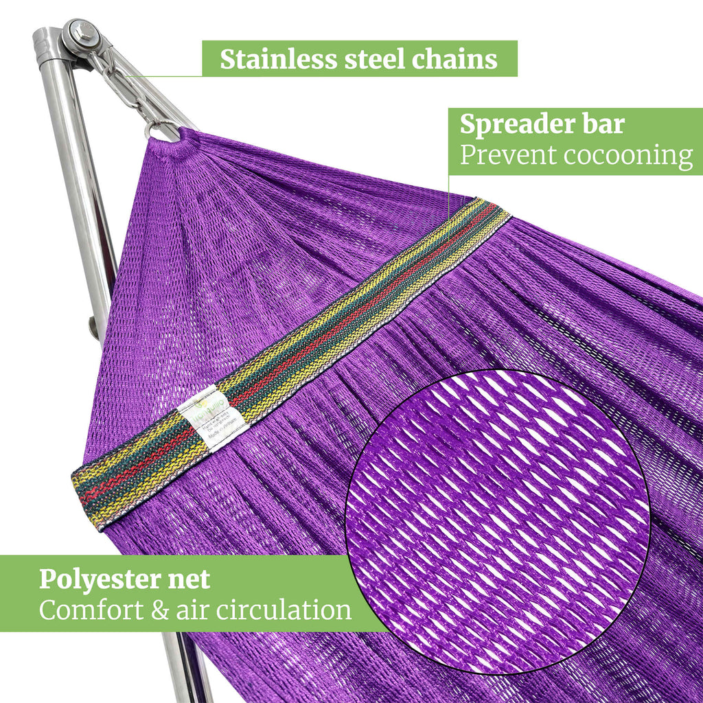 Tranquillo Universal Stainless Steel Hammock Stand for Ultimate Relaxation