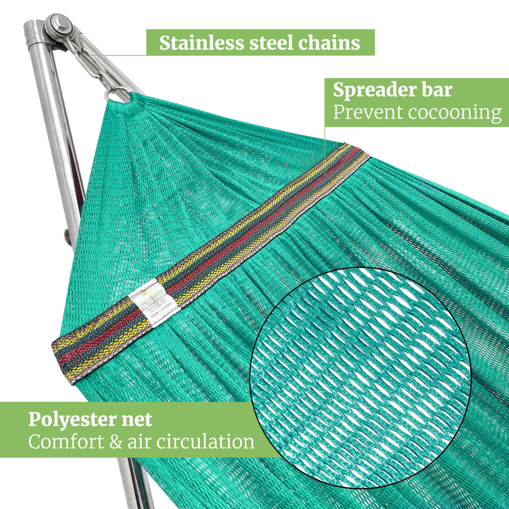 Tranquillo Universal Stainless Steel Hammock Stand for Ultimate Relaxation