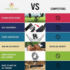 Tranquillo Unity Hammock Stand Large Size for Ultimate Relaxation