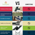 Tranquillo Universal Canvas Hammock Medium Size for Ultimate Comfort and Style