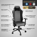 Chaise gaming Apex Series - Édition Ghost
