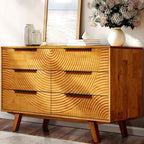 Acacia Harmony Dresser with 6 Drawers for Stylish Storage