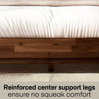 Acacia Solid Wood Bed Frame - Aurora Style for a Stylish Bedroom