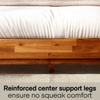 Acacia Solid Wood Bed Frame - Aurora Style for a Stylish Bedroom