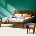 Acacia Kaylin Bed Frame & Nightstand Set for a Stylish Bedroom