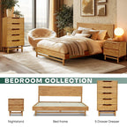 Acacia Elara Dresser with 5 Drawers for Stylish Storage Solutions