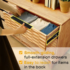 Acacia Elara Dresser with 6 Drawers for Stylish Storage Solutions