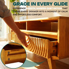 Acacia Harmony Wooden Coffee Table with Drawers & Open Storage