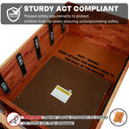 Acacia Elara Dresser with 5 Drawers for Stylish Storage Solutions