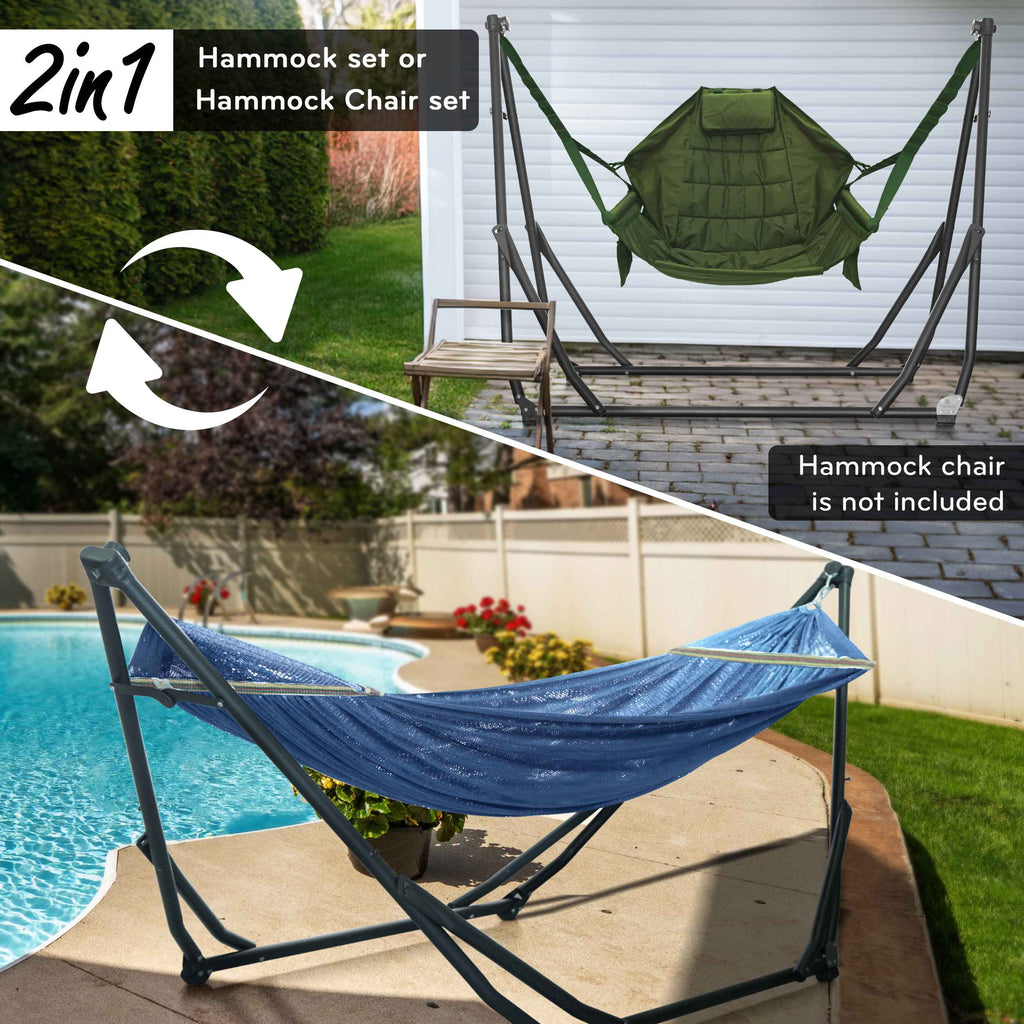 Tranquillo UniGen Transforming Hammock Stand for Ultimate Relaxation