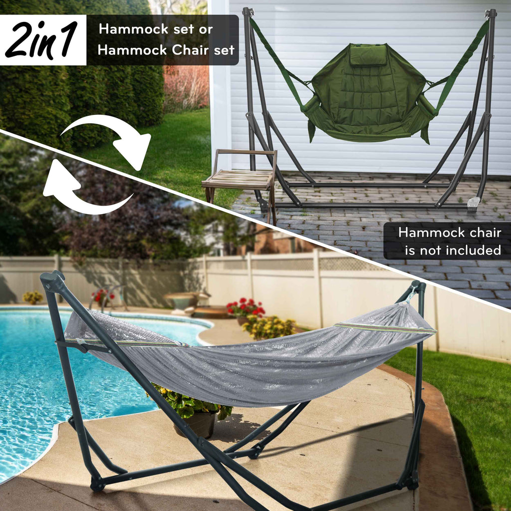 Tranquillo UniGen Transforming Hammock Stand for Ultimate Relaxation