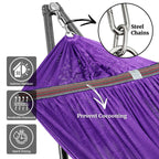 Tranquillo Universal Hammock with Medium Size Stands for Ultimate Relaxation - Ideal Universal Hammock Stands - Medium Size