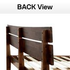 Acacia Solid Wood Bed Frame - Aurora Style for a Stylish Bedroom