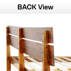 Acacia Solid Wood Bed Frame - Aurora Style for a Stylish Bedroom