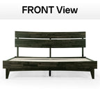 Acacia Solid Wood Bed Frame - Aurora Style for a Stylish Bedroom