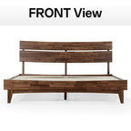 Acacia Solid Wood Bed Frame - Aurora Style for a Stylish Bedroom