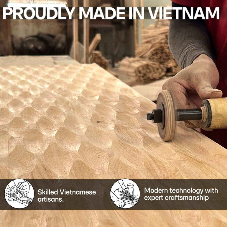 Acacia Elara Dresser with 5 Drawers for Stylish Storage Solutions