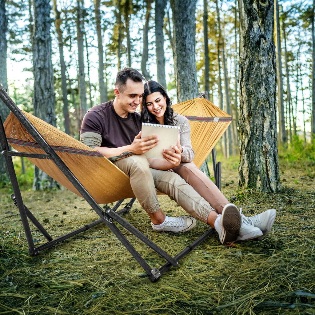 Tranquillo Universal Hammock with Medium Size Stands for Ultimate Relaxation - Ideal Universal Hammock Stands - Medium Size