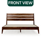 Acacia Emery Solid Wood Bed Frame - Stylish and Durable Acacia Wood Design for Your Bedroom