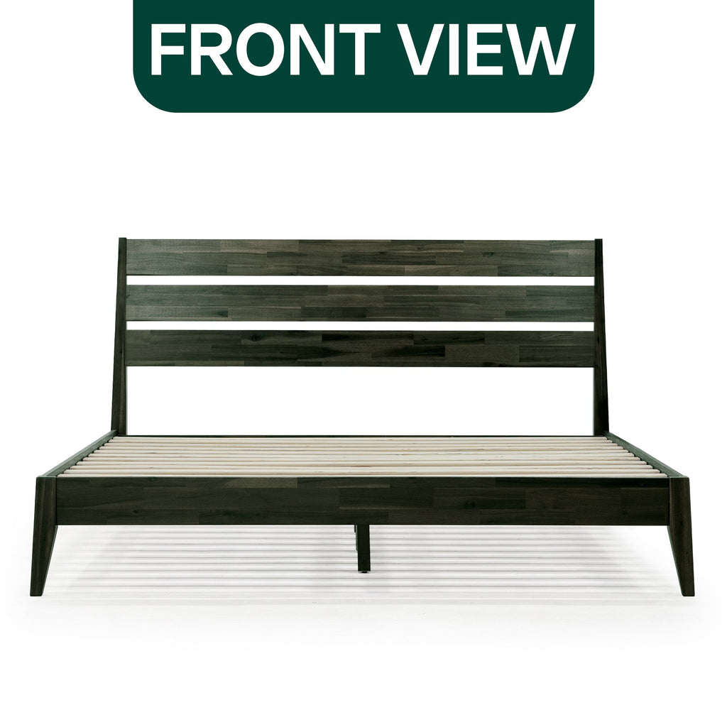 Acacia Emery Solid Wood Bed Frame - Stylish and Durable Acacia Wood Design for Your Bedroom