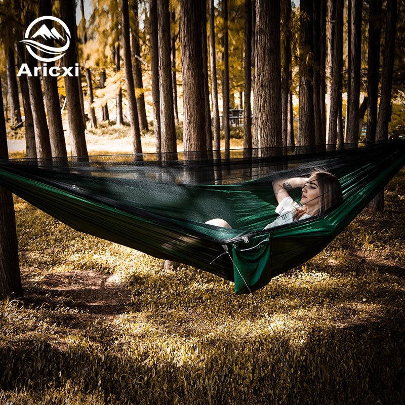 Portable Hammock with Mosquito Net