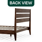 Acacia Emery Solid Wood Bed Frame - Stylish and Durable Acacia Wood Design for Your Bedroom