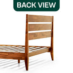 Acacia Emery Solid Wood Bed Frame - Stylish and Durable Acacia Wood Design for Your Bedroom