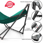 Tranquillo Universal Hammock with Medium Size Stands for Ultimate Relaxation - Ideal Universal Hammock Stands - Medium Size