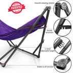 Tranquillo Universal Hammock with Medium Size Stands for Ultimate Relaxation - Ideal Universal Hammock Stands - Medium Size