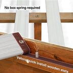 Acacia Solid Wood Bed Frame - Aurora Style for a Stylish Bedroom