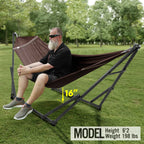 Tranquillo Universal Hammock with Medium Size Stands for Ultimate Relaxation - Ideal Universal Hammock Stands - Medium Size