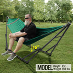 Tranquillo Universal Hammock with Medium Size Stands for Ultimate Relaxation - Ideal Universal Hammock Stands - Medium Size