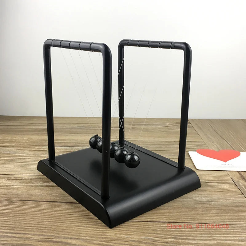 All-Black Newton's Cradle