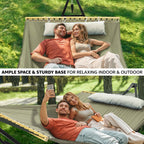 Tranquillo Unity Canvas Hammock Stand for Ultimate Relaxation