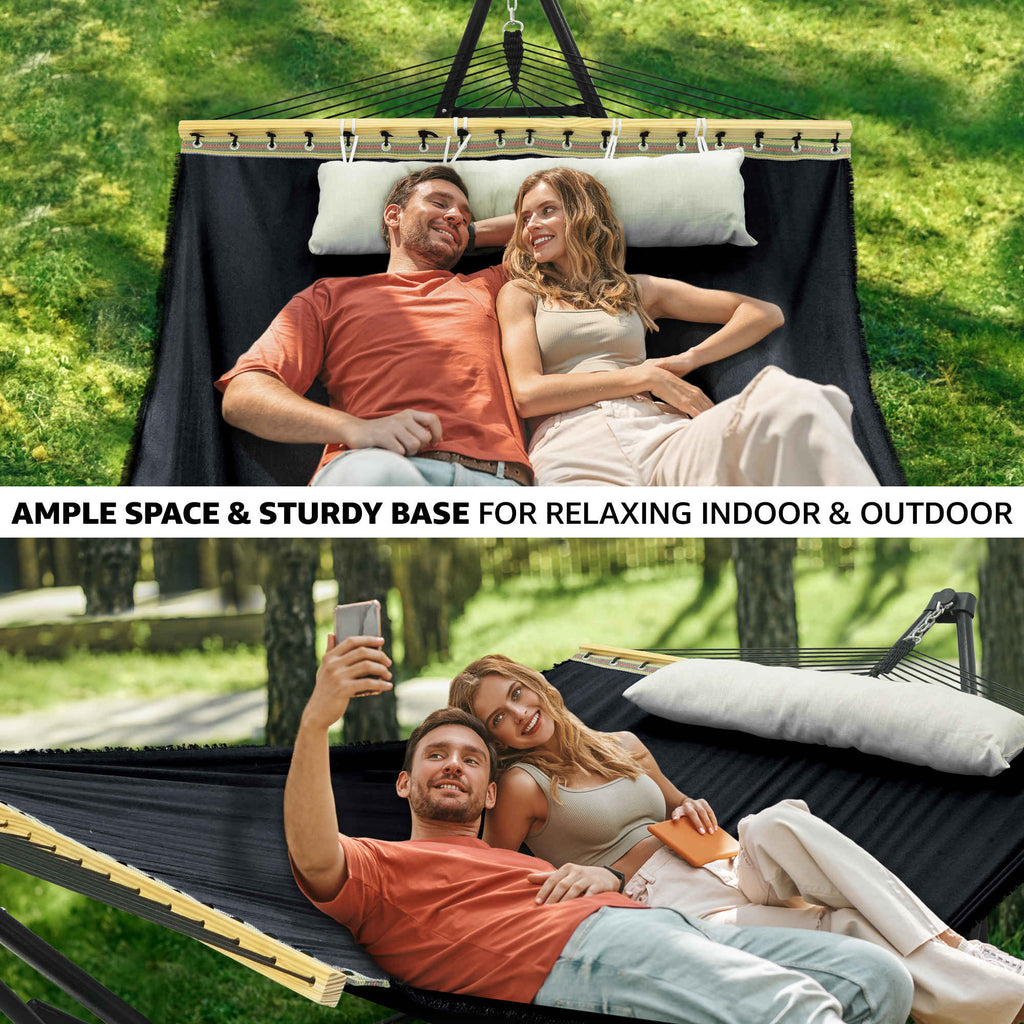 Tranquillo Unity Canvas Hammock Stand for Ultimate Relaxation