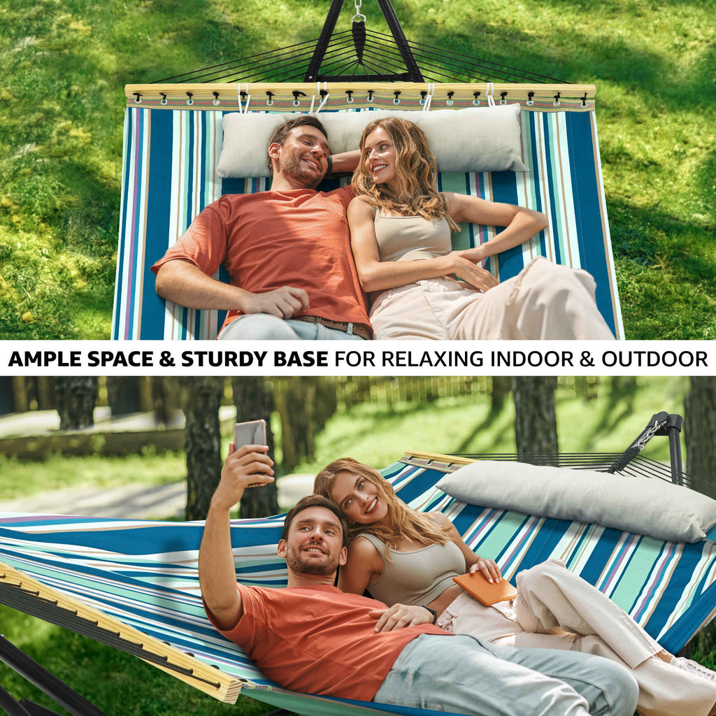 Tranquillo Unity Canvas Hammock Stand for Ultimate Relaxation