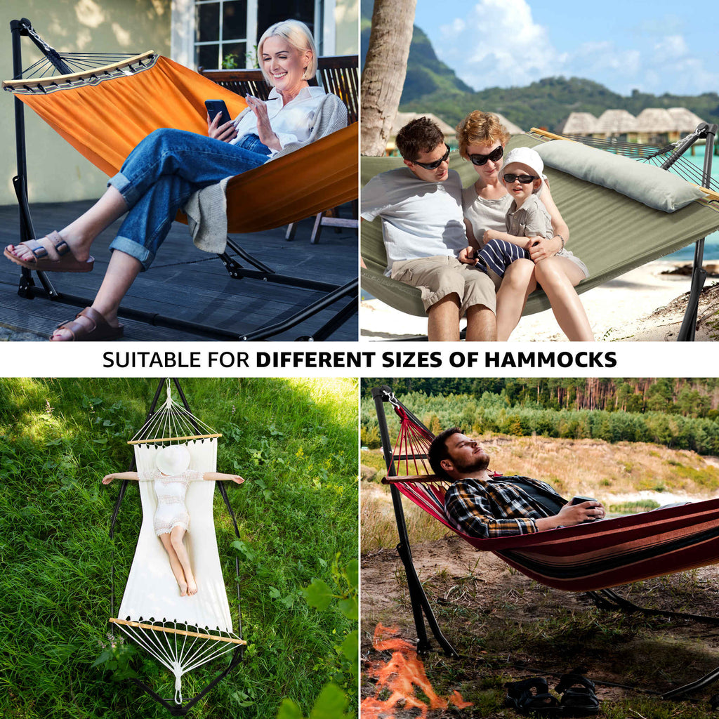 Tranquillo Unity Canvas Hammock Stand for Ultimate Relaxation