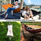 Tranquillo Unity Canvas Hammock Stand for Ultimate Relaxation