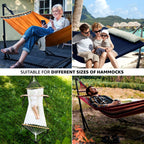 Tranquillo Unity Canvas Hammock Stand for Ultimate Relaxation