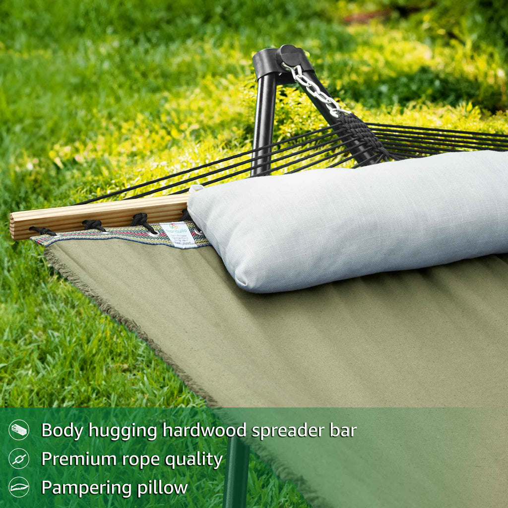 Tranquillo Unity Canvas Hammock Stand for Ultimate Relaxation