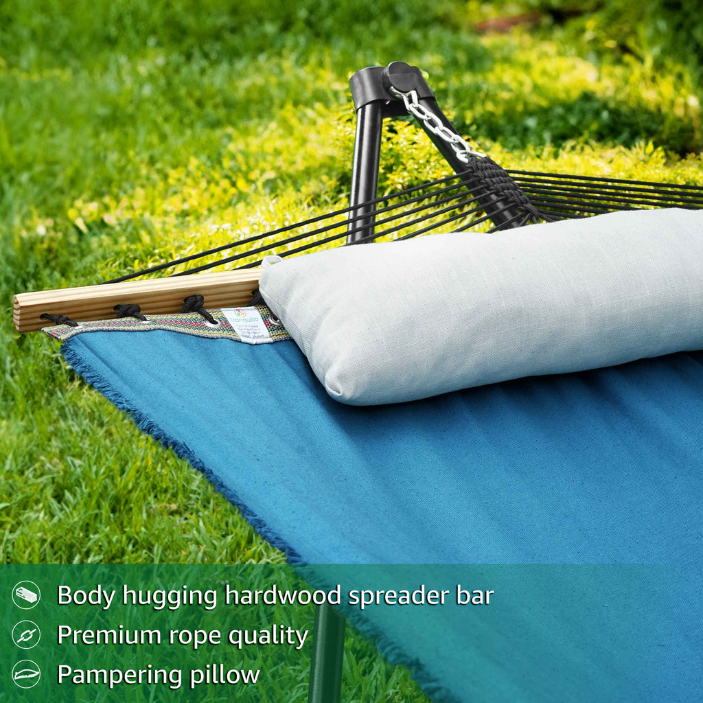 Tranquillo Unity Canvas Hammock Stand for Ultimate Relaxation