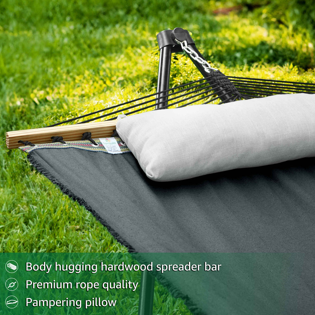 Tranquillo Unity Canvas Hammock Stand for Ultimate Relaxation