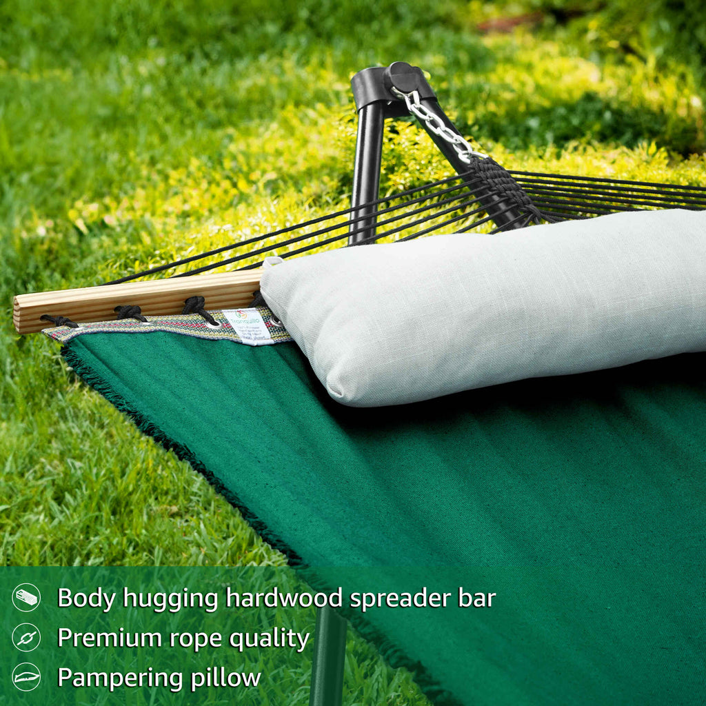Tranquillo Unity Canvas Hammock Stand for Ultimate Relaxation