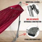 Tranquillo Original Stainless Steel Hammock Stand for Ultimate Relaxation