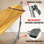 Tranquillo Original Stainless Steel Hammock Stand for Ultimate Relaxation