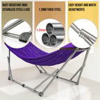 Tranquillo Original Stainless Steel Hammock Stand for Ultimate Relaxation