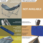 Tranquillo Original Stainless Steel Hammock Stand for Ultimate Relaxation